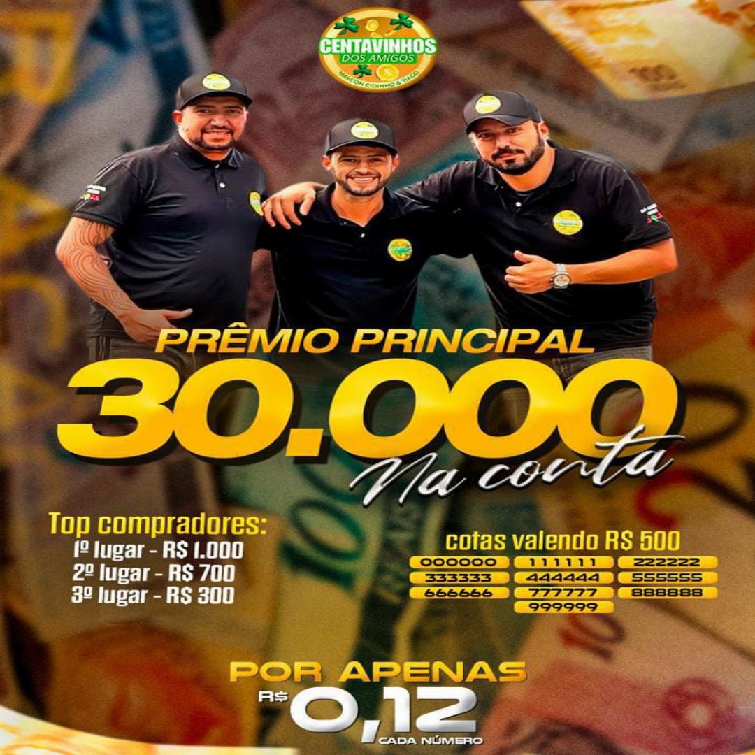 30.000,00 na sua CONTA !!!