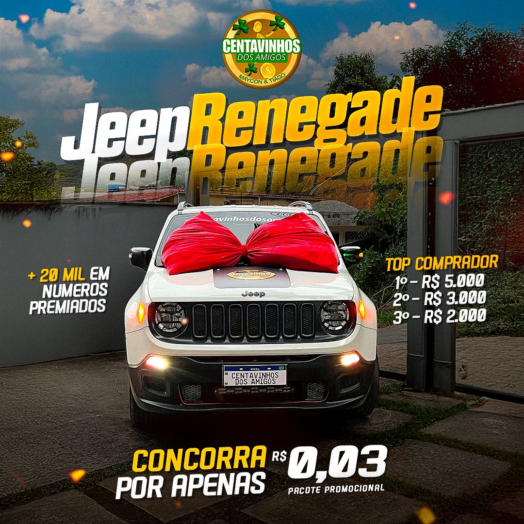 ⭐️ JEEP RENEGADE 1.8 FLEX 2018 ⭐️